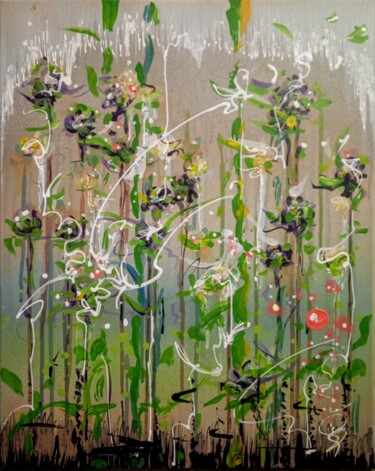 RESETTLEMENT OF FLOWERS. Floristic abstraction (green)