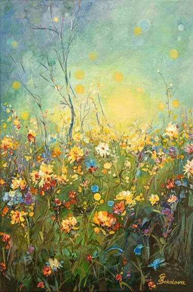 GLADE OF YELLOW FLOWERS